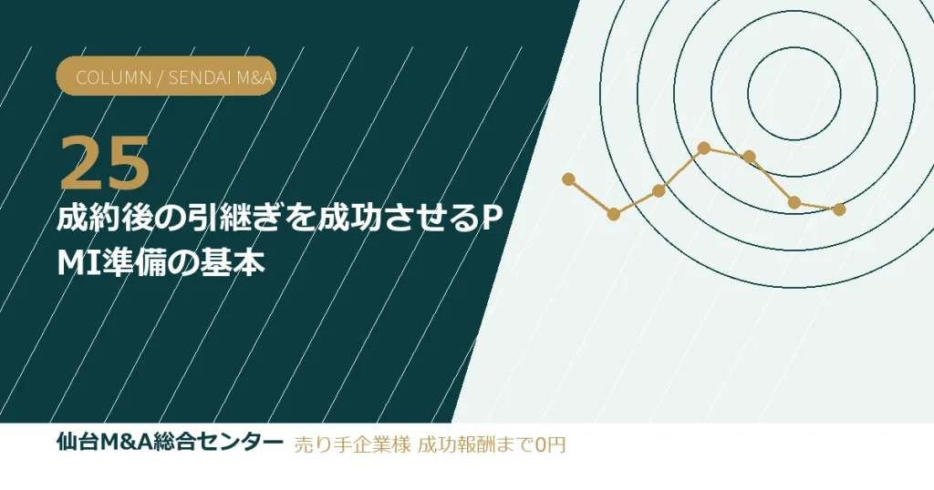 成約後の引継ぎを成功させるPMI準備の基本